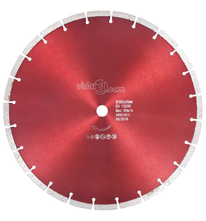Disque de coupe diamanté Acier 350 mm | Mobilier & Déco