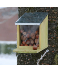 Esschert Design Mangeoire à écureuils 12,2x23x17,5 cm | Mobilier & Déco