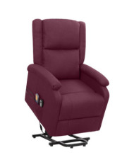 Fauteuil de massage Violet Tissu | Mobilier & Déco