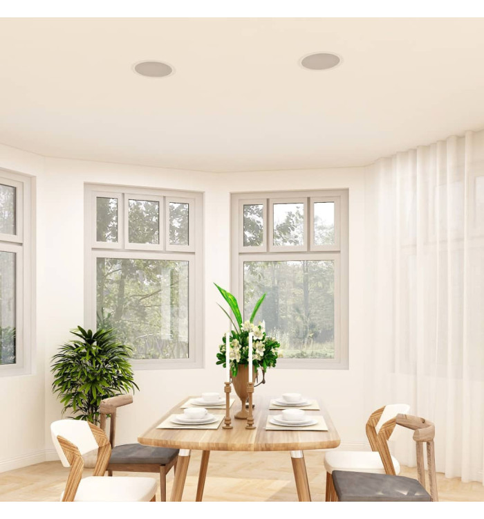 Haut-parleurs muraux et de plafond intégrés 2 pcs 120 W | Mobilier & Déco