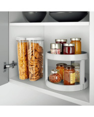 Metaltex Rangement de cuisine rotatif Giro2 28 cm | Mobilier & Déco