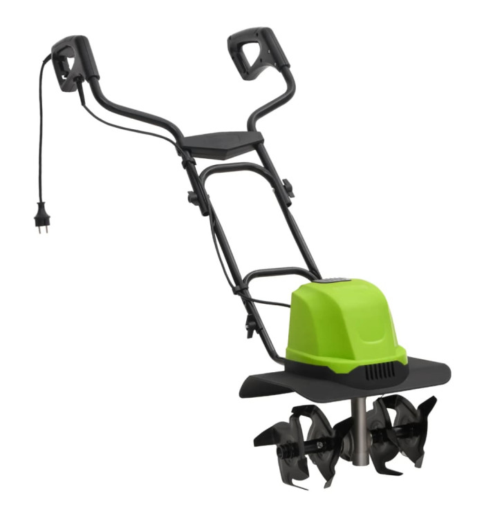 Motoculteur de jardin à 4 lames électrique 800 W | Mobilier & Déco