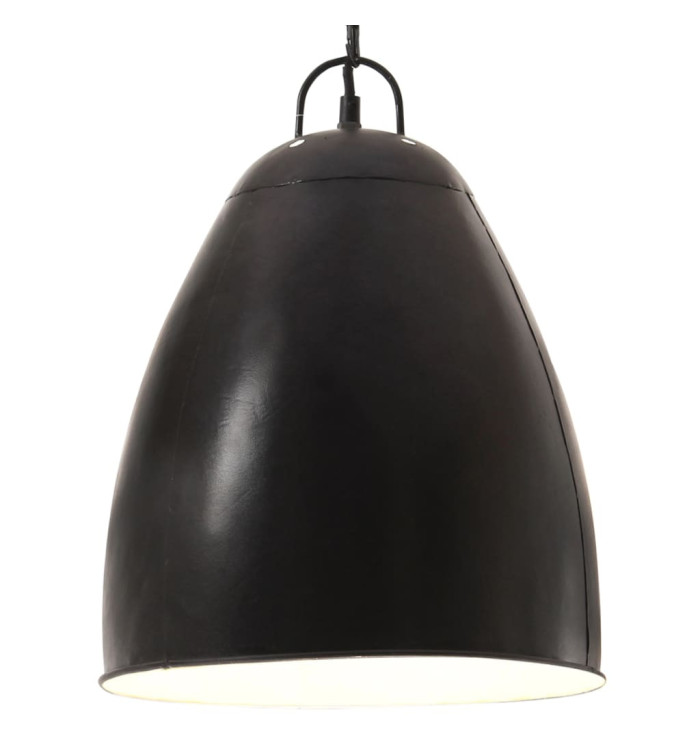 Lampe suspendue industrielle 25 W Noir Rond 32 cm E27 | Mobilier & Déco