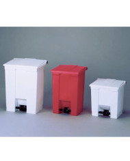 Rubbermaid Poubelle à pédale classique 45,4 L Rouge | Mobilier & Déco