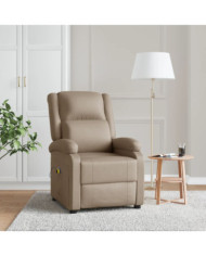 Fauteuil de massage Cappuccino Similicuir | Mobilier & Déco