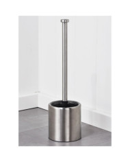 HI Brosse et porte-brosse de toilette 10 cm Acier inoxydable | Mobilier & Déco