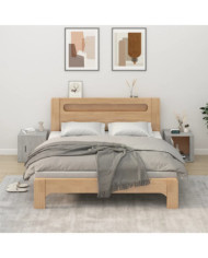 Tables de chevet 2 pcs Gris béton 50x39x47 cm | Mobilier & Déco