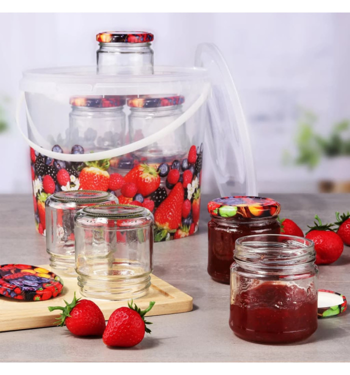 HI Seau avec verres de conservation 210 ml | Mobilier & Déco