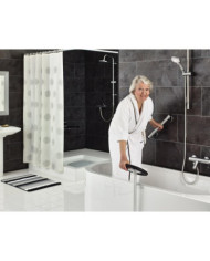 RIDDER Barre d'appui de sécurité Premium 60 cm Aluminium Argenté | Mobilier & Déco