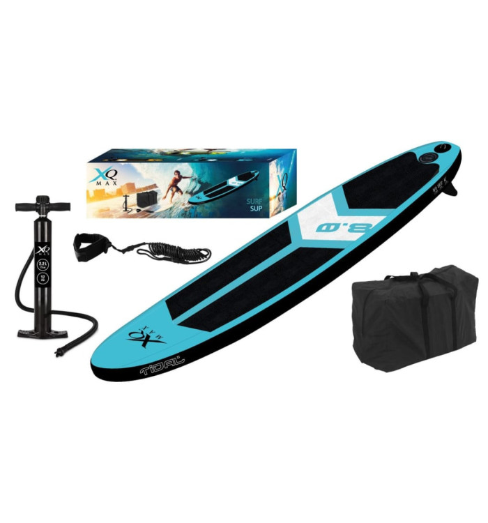 XQ Max Planche de surf 245 cm Bleu et noir | Mobilier & Déco