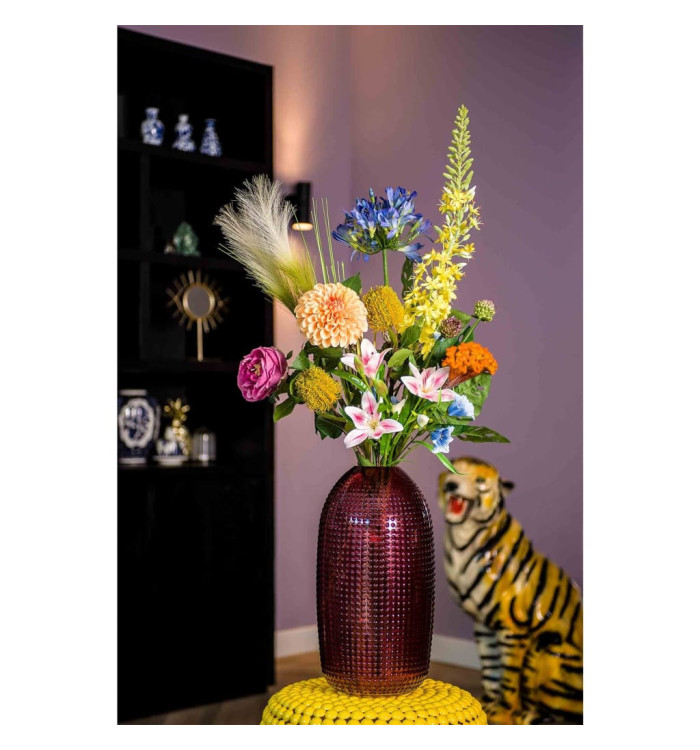 Emerald Bouquet artificiel Ultimate Bliss XL 100 cm Multicolore | Mobilier & Déco