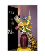 Emerald Bouquet artificiel Ultimate Bliss XL 100 cm Multicolore | Mobilier & Déco