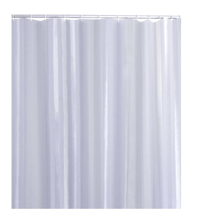 RIDDER Rideau de douche Satin White 180x200 cm | Mobilier & Déco