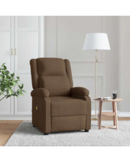 Fauteuil de massage Marron Tissu | Mobilier & Déco