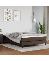 Matelas de lit à ressorts ensachés Marron 140x190x20 cm | Mobilier & Déco
