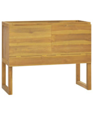 Armoire de salle de bain 90x40x75,5 cm bois de teck solide | Mobilier & Déco