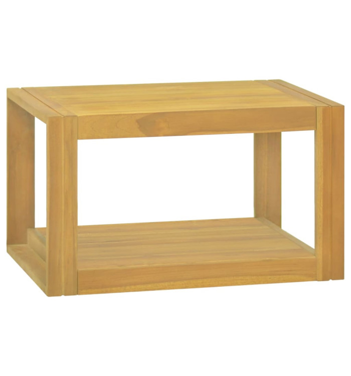 Armoire murale de salle de bain 60x45x35 cm Bois de teck solide | Mobilier & Déco