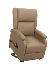 Fauteuil de massage Cappuccino Similicuir | Mobilier & Déco