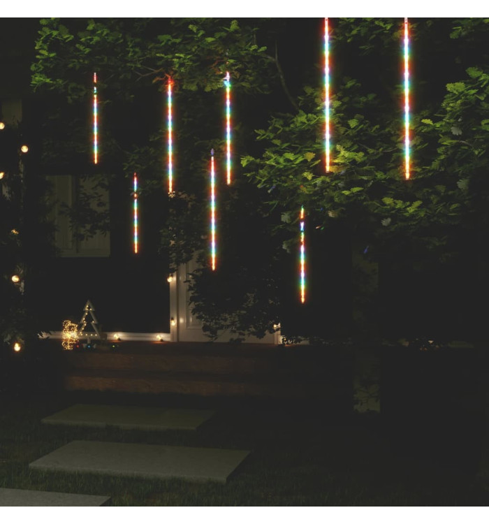 Guirlandes lumineuses 8 pcs 50 cm 288 LED coloré | Mobilier & Déco