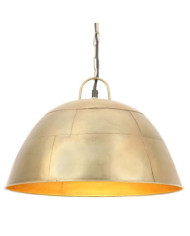 Lampe suspendue industrielle vintage 25 W Laiton Rond 41 cm E27 | Mobilier & Déco