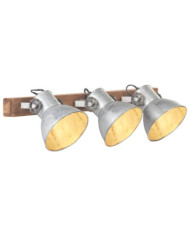 Lampe murale industrielle Argenté 65x25 cm E27 | Mobilier & Déco