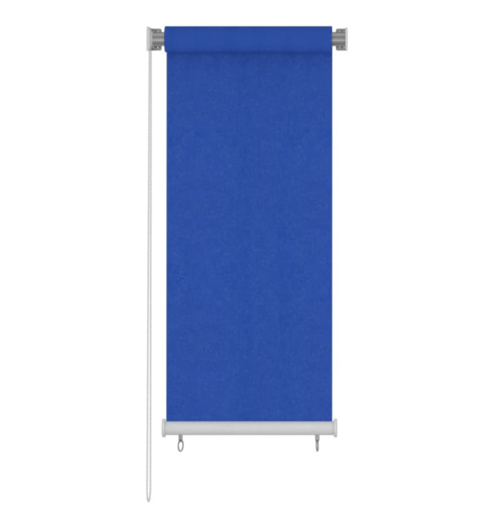 Store roulant d'extérieur 60x140 cm Bleu PEHD | Mobilier & Déco
