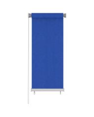 Store roulant d'extérieur 60x140 cm Bleu PEHD | Mobilier & Déco