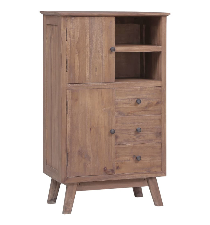 Buffet 60x30x100 cm Bois de teck solide | Mobilier & Déco