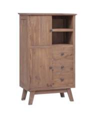 Buffet 60x30x100 cm Bois de teck solide | Mobilier & Déco