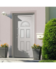 Porte d'entrée Blanc 98x198 cm | Mobilier & Déco