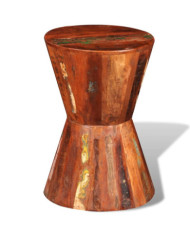 Tabouret Bois de récupération massif | Mobilier & Déco