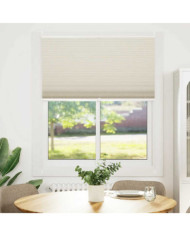 Store plissé 100x125 cm Crème | Mobilier & Déco