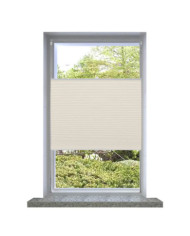 Store plissé 50x150 cm Crème | Mobilier & Déco