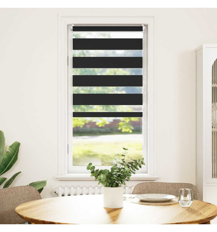 Store enrouleur tamisant 40 x 100 cm noir | Mobilier & Déco