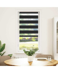 Store enrouleur tamisant 40 x 100 cm noir | Mobilier & Déco
