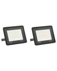 Projecteurs à LED 2 pcs 50 W Blanc froid | Mobilier & Déco