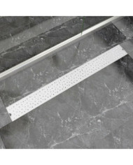 Drain de douche linéaire 1030x140 mm acier inoxydable | Mobilier & Déco