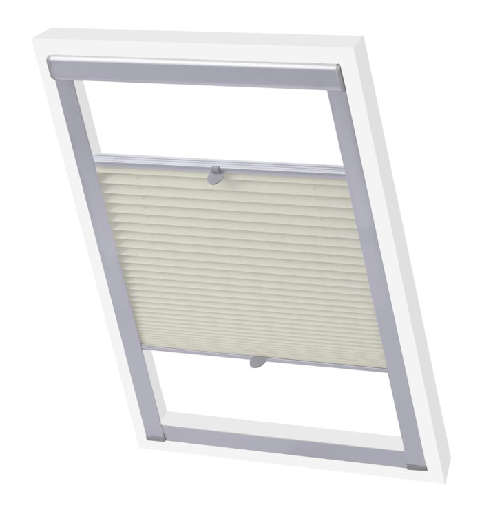 Store plissé Crème P08/408 | Mobilier & Déco