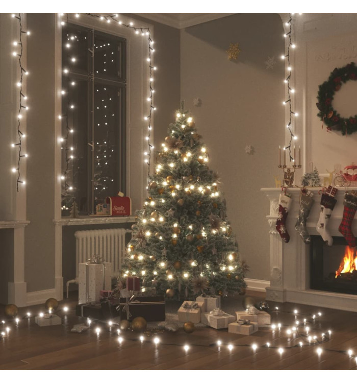 Guirlande lumineuse 2000LED Intérieur/ex. 200m IP44 Blanc froid | Mobilier & Déco