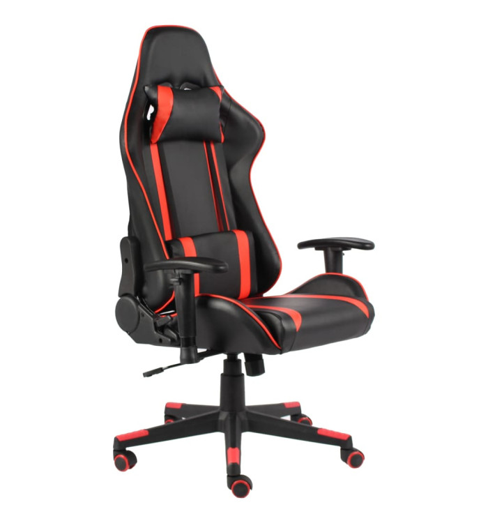 Chaise de jeu pivotante Rouge PVC | Mobilier & Déco