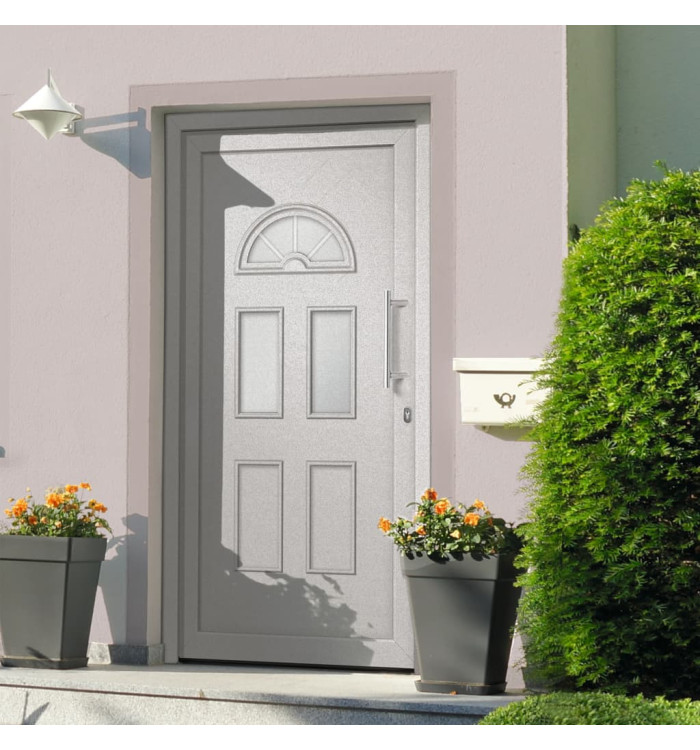 Porte d'entrée Blanc 98x208 cm | Mobilier & Déco