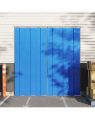 Rideau de porte bleu 300 mmx2,6 mm 25 m PVC | Mobilier & Déco