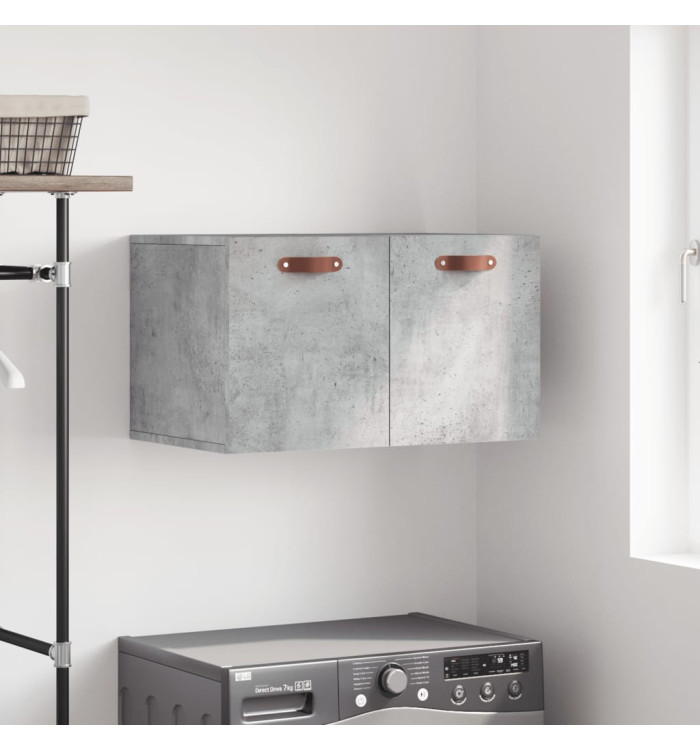 Armoire murale Gris béton 60x36,5x35 cm Bois d'ingénierie | Mobilier & Déco