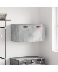 Armoire murale Gris béton 60x36,5x35 cm Bois d'ingénierie | Mobilier & Déco