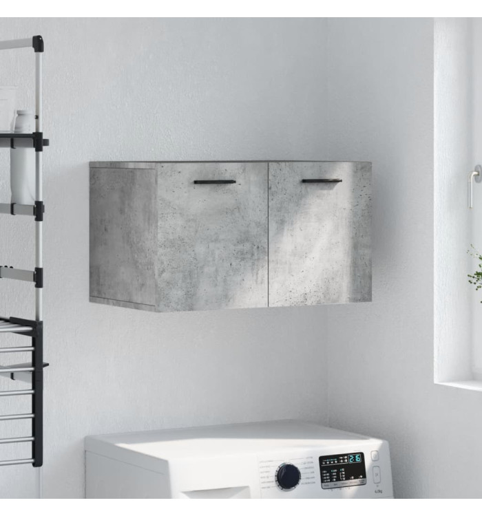 Armoire murale Gris béton 60x36,5x35 cm Bois d'ingénierie | Mobilier & Déco