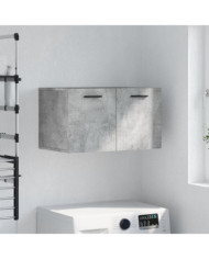 Armoire murale Gris béton 60x36,5x35 cm Bois d'ingénierie | Mobilier & Déco