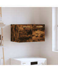 Armoire murale Chêne fumé 60x36,5x35 cm Bois d'ingénierie | Mobilier & Déco