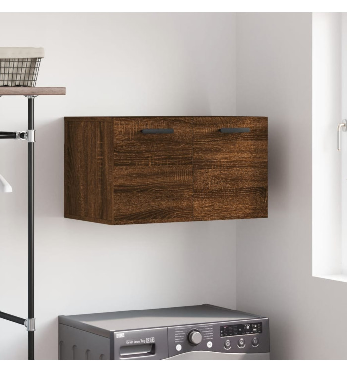Armoire murale Chêne marron 60x36,5x35 cm Bois d'ingénierie | Mobilier & Déco