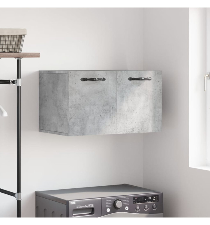 Armoire murale Gris béton 60x36,5x35 cm Bois d'ingénierie | Mobilier & Déco