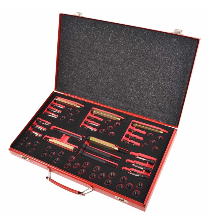 Kit réparation filetage bougie préchauffage 63pcs M8 M9 M10 M12 | Mobilier & Déco